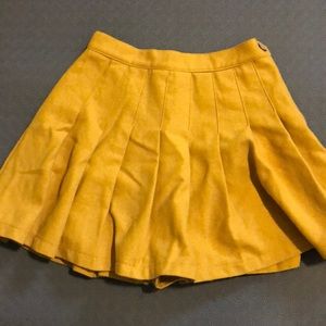 Mustard pants skirts